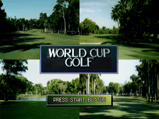 World Cup Golf screenshot 5 for Sega Saturn